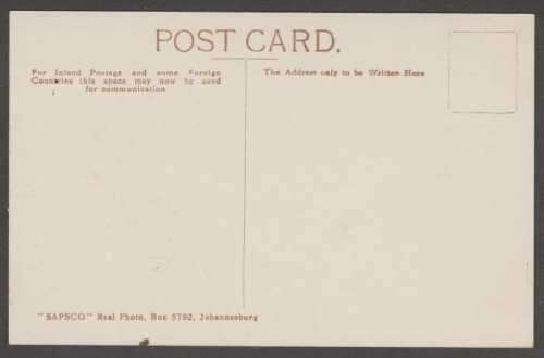 VINTAGE NATAL ESTCOURT BUSHMAN RIVER REAL PHOTOGRAPH POSTCARD - UNUSED