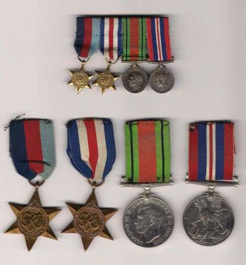 WORLD WAR II GREAT BRITAIN MEDAL GROUP-Unnamed