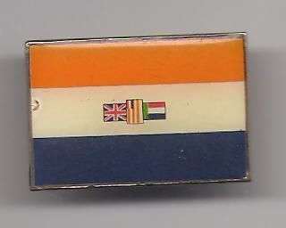 UNION DEFENCE FORCE SA FLAG FOB BADGE