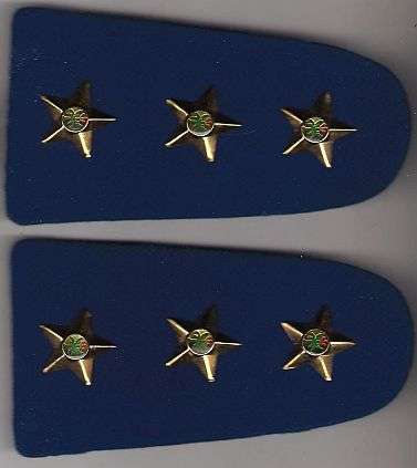 SAP South African Police CAPTAIN RANK EPAULETTES