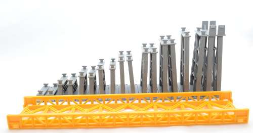 Lima over and under bridge set - HO