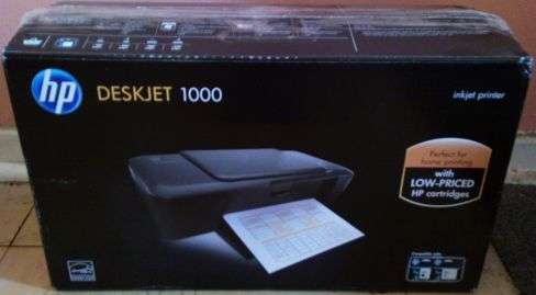 HP 3 in 1 Deskjet 1000 printer new