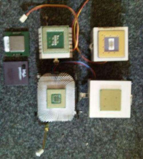 Various CPU's AMD, Pent. 3, Pent 4