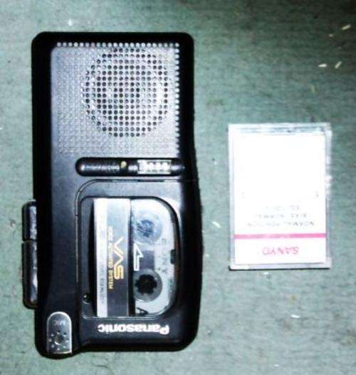 Panasonic Microcasette recorder