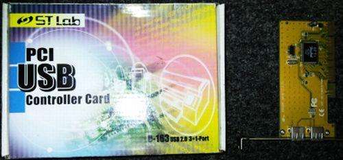 Brand new 4 port usb 2.0 controller card, 2 port usb card