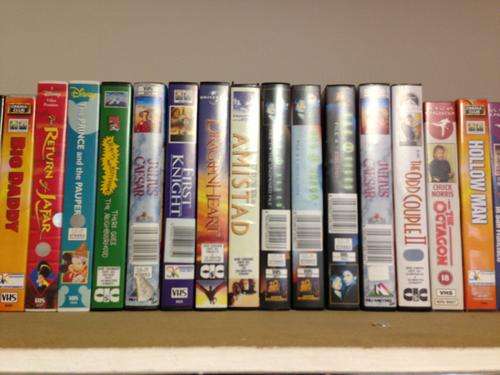 73 VHS Movie Titles