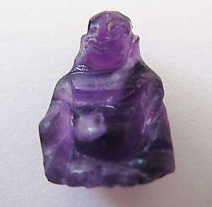 GORGEOUS HANDCARVED AMETHYST BUDDHA! - TRUE ONE-OF-A-KIND COLLECTOR'S ITEM!!!