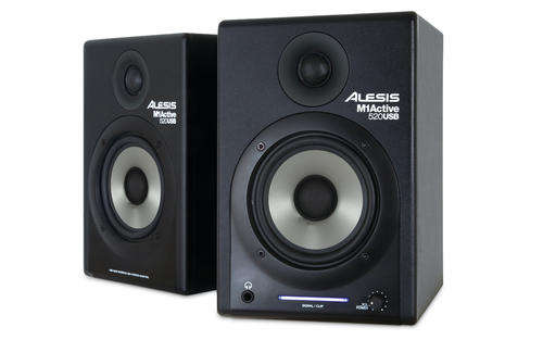 Alesis M1ACTIVE 520 USB Nearfield Studio Monitors with USB Audio I/O