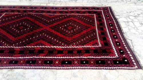 MAGNIFICENT VINTAGE HAND MADE KILIM  3.69 m x 2.56 m EXCELLENT CONDITION!!!!!!!