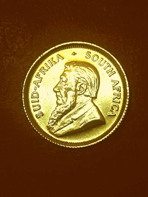 1984 1/10 th KRUGER RAND.  3.4 GRAMS 22CT