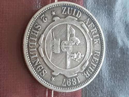 1897 ZAR 2 SHILLINGS