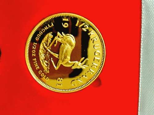 1981 PROOF  HALF OUNCE KRUGERRAND