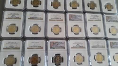 2008 MANDELA  BIRTHDAY R5 - GRADED MS 67 BY NGC