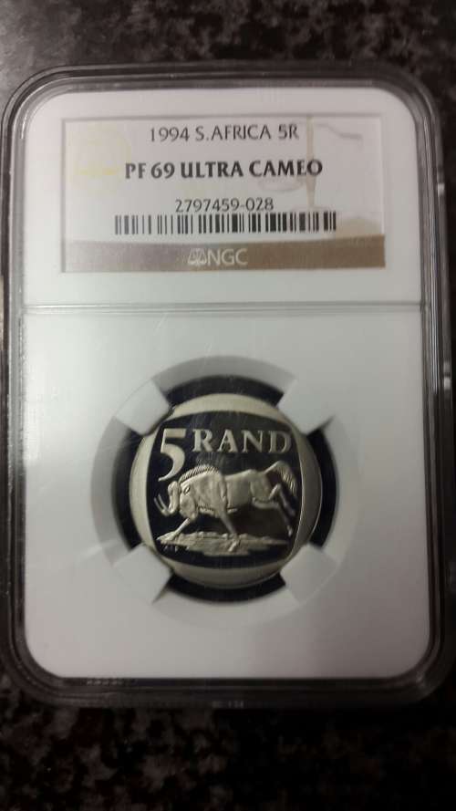 1994 RSA R5  GRADED PF 69 ULTRA CAMEO    BY NGC