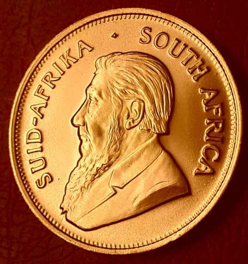 1976 RSA 1 OZ KRUGERRAND IN PERFECT CONDITION.  34 GRAMS OF 22CT