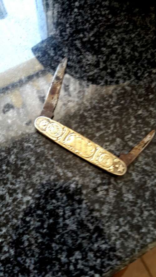 BOER WAR POCKET KNIFE....