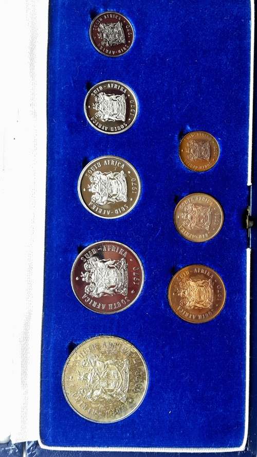 1970  RSA PROOF SET IN PRISTINE/UNTOUCHED  PROOF CONDITION