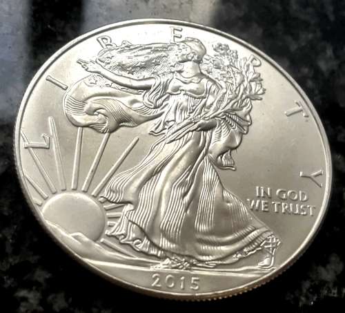 2015 BRILLIANT UNC USA LIBERTY 999 SILVER DOLLARS. 10 available. .... bid is per coin