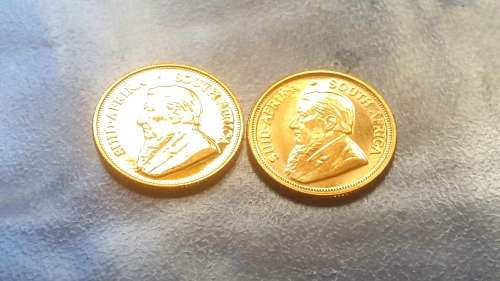 2002   PROOF KRUGER RAND 1/10 th X 2 bid is per coin