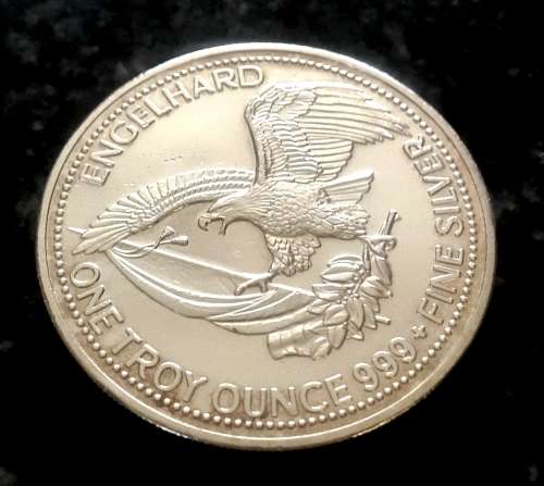 1984 PROOF 1 0Z 999 PURE SILVER  AMERICAN DOLLAR