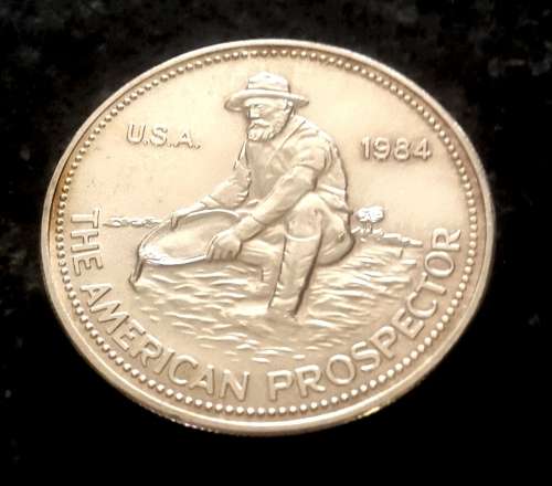 1984 PROOF 1 0Z 999 PURE SILVER  AMERICAN DOLLAR