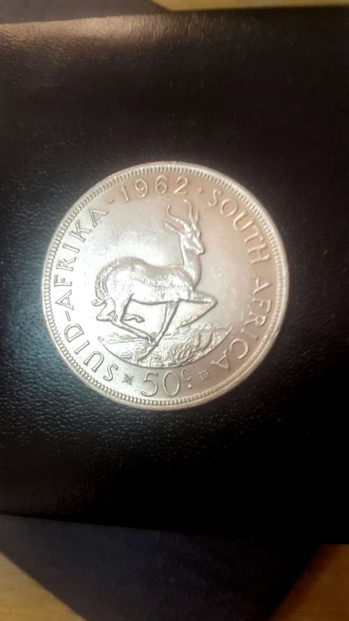 1962  RSA silver 50 cents