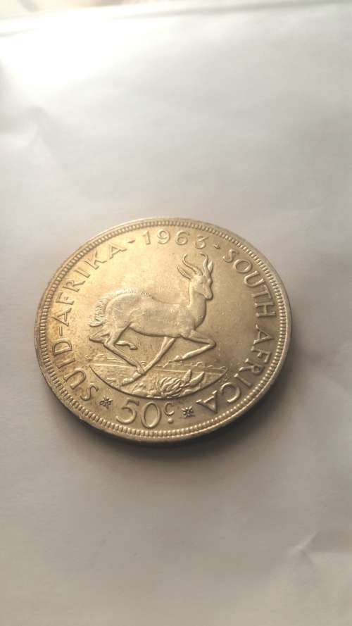 1963 SA UNION 5 SHILLINGS