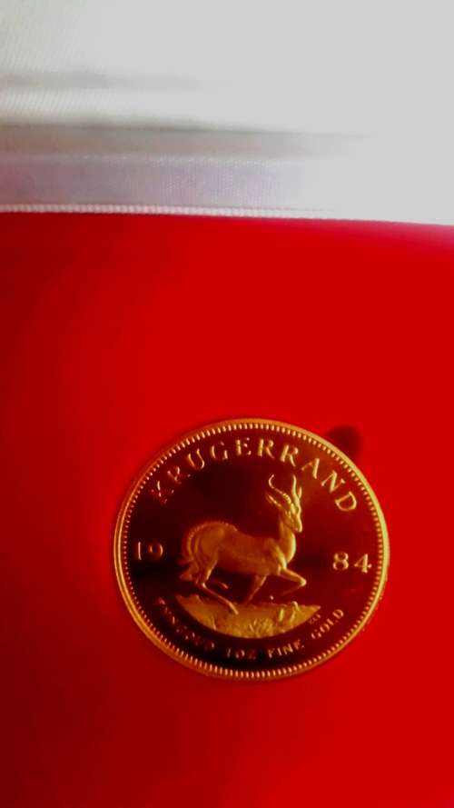 LTD EDITION 1 OUNCE PROOF KRUGER RAND 1984