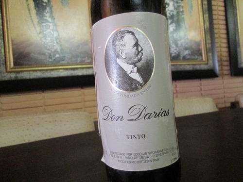 BODEGAS VITIRIANAS - DON DARIUS TINTO  - SPAIN