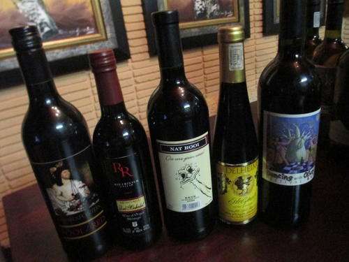 RED WINE & OTHER X 5