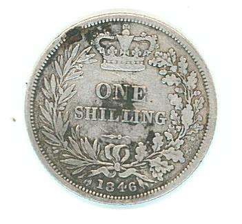 1846 ONE SHILLING