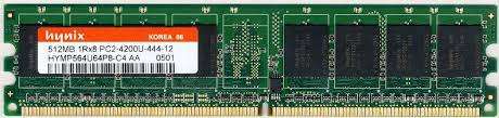2X HYNIX 512MB DDR2 RAM MODULES