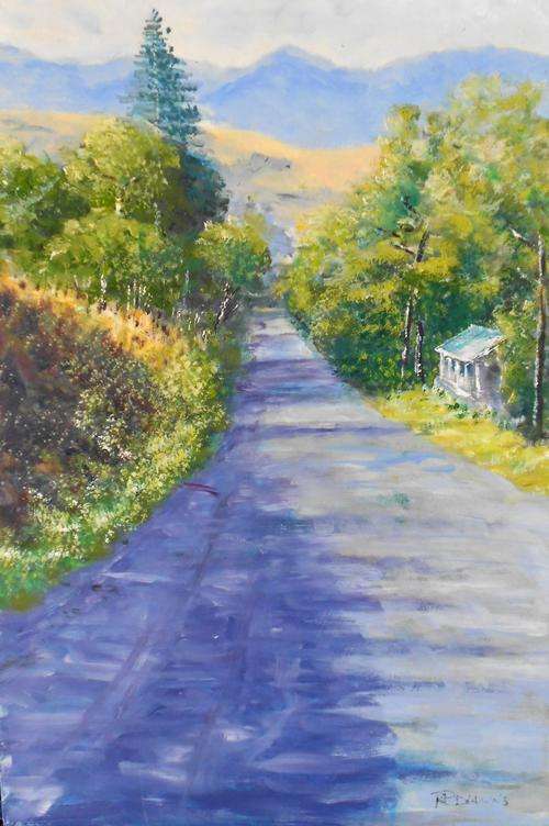 PILGRIMS REST OIL SIGNED ORIGINAL ARTIST