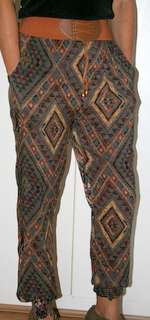 Free2bU - African Print Harem Pants - size 10