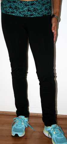 Playboy - Black Fold over Track Pants - Size Large