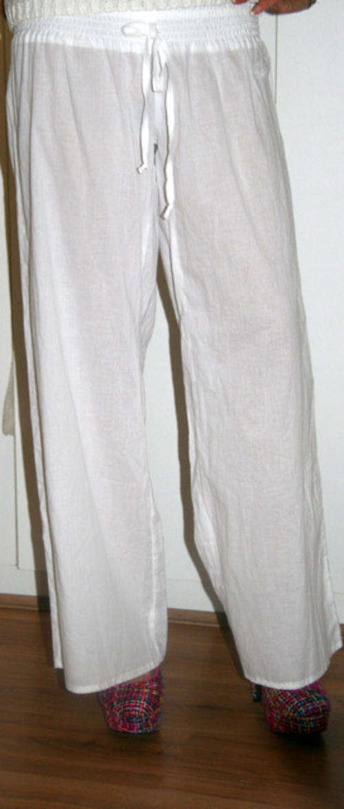Ripcurl - White  Long Beach Pants - Size 6