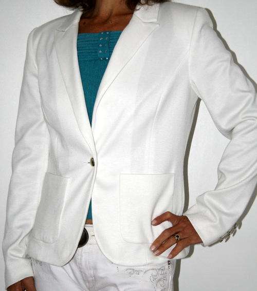 Kelso - White Blazer  - Size 12
