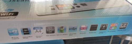 iScan High Speed Mini Portable A4 Scanner with Double Roller Zero Margin 1050DPI JPG / PDF Format