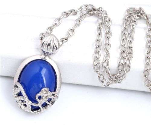 The Vampire Diaries Katherine Silver Plated Women Necklace