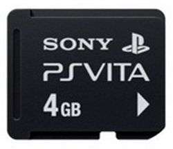 PS Vita 4gig Flash Memory (PS Vita) + 2 games