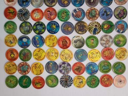 Pokémon 3D Tazos - Lot 100 Tazos (Please Read Description)