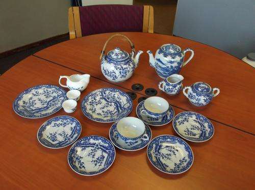 Teapots, cake and side plates, etc a nice LOT