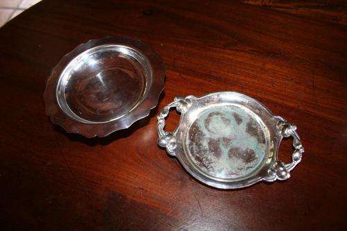 art neoveaux dish and plate bowl - Nice duo