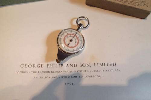 Map measure and 1953 atlas - 100% working order