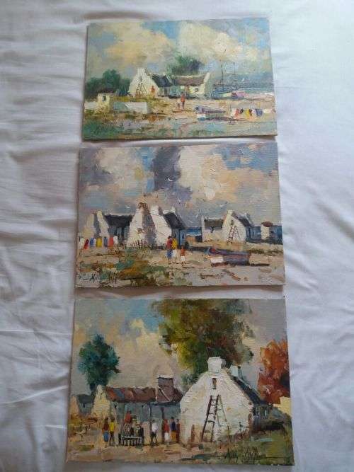 PHILLIP BRITZ OILS X 3