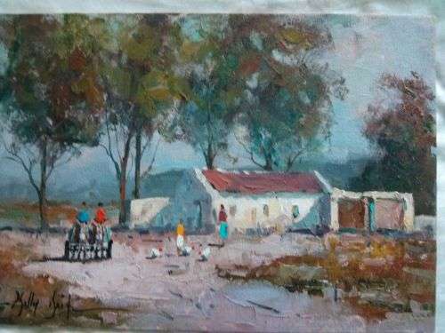 PHILLIP BRITZ UNFRAMED 35 X 25 CM