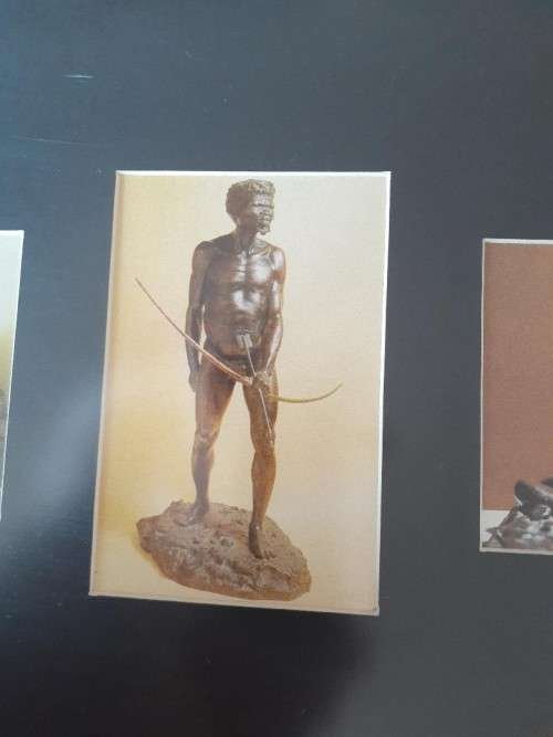 SET OF 3 ANTON VAN WOUW POSTCARDS FRAMED