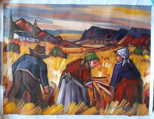 EMILE CRONJE 60 X 45 CM REAPERS