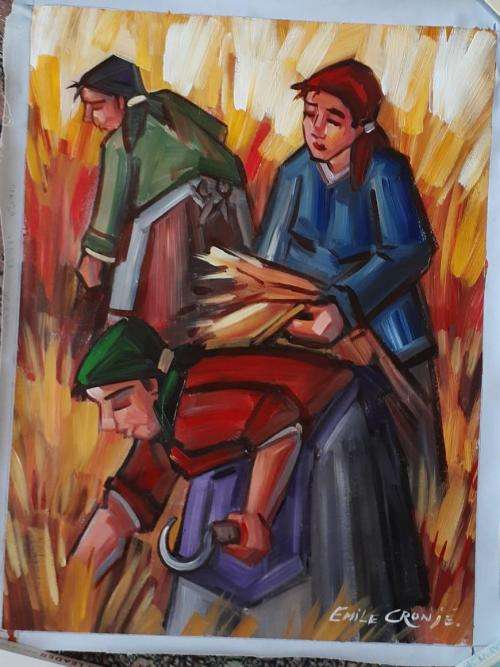 EMILE CRONJE 60 X 45 CM REAPERS