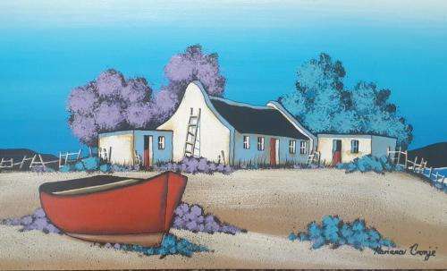 MARIANA CRONJE PAINTING 38 X 22 CM